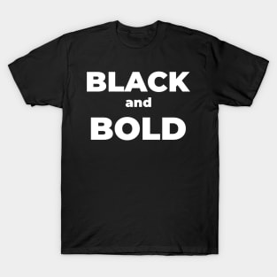 Black And Bold T-Shirt